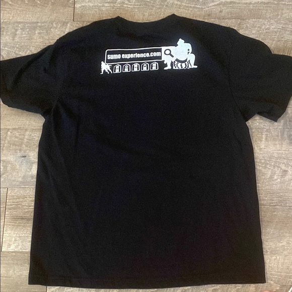 Classic Black Japan Tokyo Sumo Crewneck Tee from Japan NWOT - Picture 6 of 6